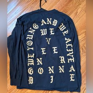 Kanye West Life of Pablo Merch 2x long sleeves